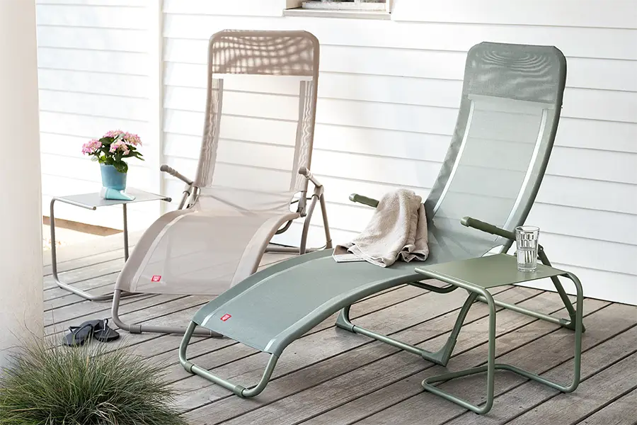 FIAM Liegestuhl Samba Salbei